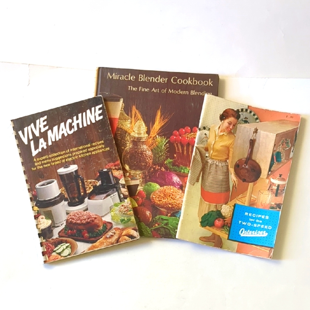 Vintage Blender Recipes lot! - 1960s/70s